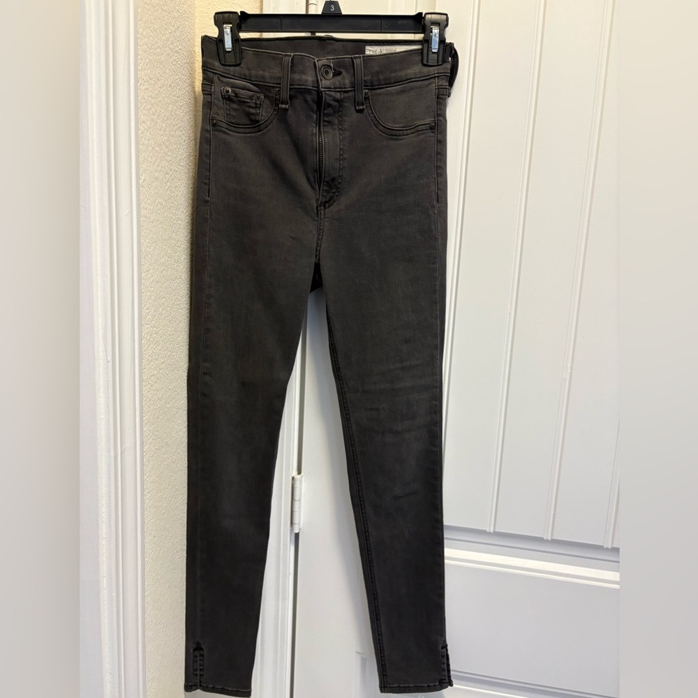 Rag & Bone - High-Rise Skinny Ankle Jeans